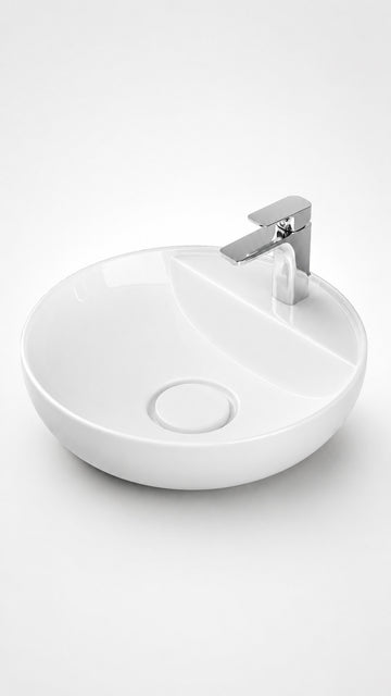 VISION CLASS TEZGAH ÜSTÜ LAVABO BEYAZ (16342)