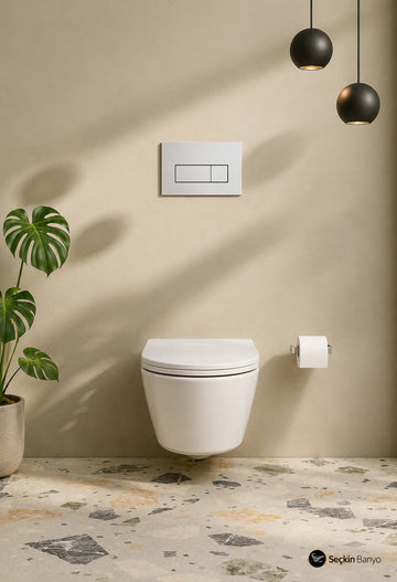 ROOT SQUARE KUMANDA PANELİ PARLAK KROM (740-2380)