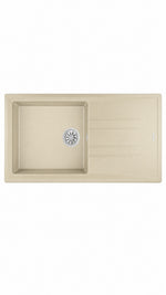 TEKA STONE TEK GÖZ GRANİT EVYE TOPAS BEJ 100X50 - Küçük resim 1