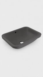 SCALA TEZGAH ALTI LAVABO 55 CM -MAT ANTRASİT - Küçük resim 1