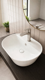 VİTRA GEO OVAL ÇANAK LAVABO DELİKLİ BEYAZ(7428B003-0001) - Küçük resim 2