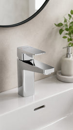 ARTEMA ROOT SQUARE LAVABO BATARYASI KROM - Küçük resim 2