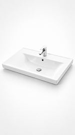 SAVA ETEJERLİ LAVABO BEYAZ  (2090) - Küçük resim 1