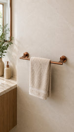 VALTEMO BIBLOS 3'LÜ BANYO AKSESUAR SETİ - FIRÇALI BRONZ - Küçük resim 3