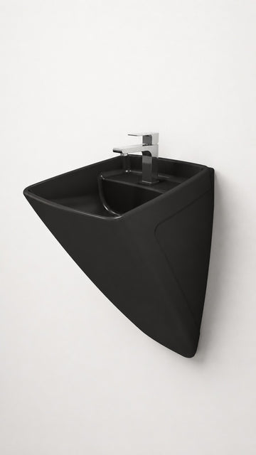  FIRENZE ASMA MONOBLOK LAVABO - MAT SİYAH (1082-004-0126)