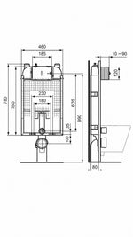IDEAL PROSYS™ GÖMME REZERVUAR-TUĞLA DUVAR - Küçük resim 3