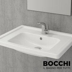 TAORMINA PRO ETAJERLİ LAVABO 66 CM - PARLAK BEYAZ 