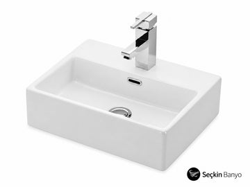 TEZGAH ÜSTÜ LAVABO 43*36 CM DAPHNE ESV-53708