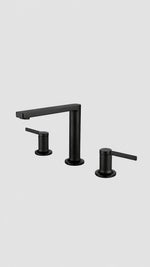 NEWARC BOLD 3 DELİKLİ LAVABO BATARYASI - SİYAH - Küçük resim 2