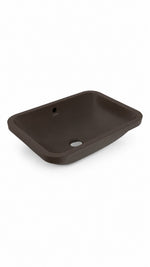 SCALA TEZGAH ALTI LAVABO 55 CM -MAT KAHVE - Küçük resim 2