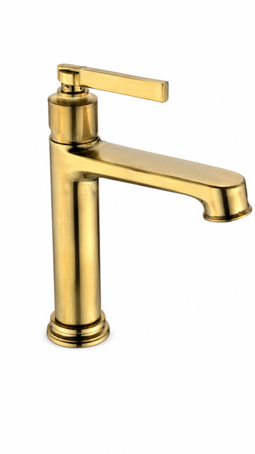 VALTEMO RETRO LAVABO BATARYASI BRUSHED GOLD