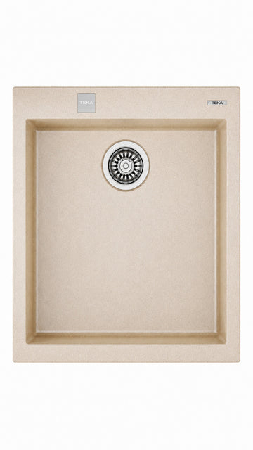 SQUARE 50*40 TEK GÖZ GRANİT EVYE BEJ (115230007)