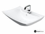 TEZGAH ÜSTÜ LAVABO 43,5*60 CM VITALE LAPINO ESV-4660 - Küçük resim 2