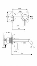IDEAL JOY ANK.LAVABO BAT.-KROM-KIT2 - Küçük resim 2