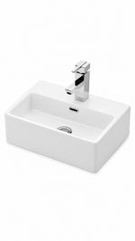 TEZGAH ÜSTÜ LAVABO 43*36 CM DAPHNE ESV-53708 - Küçük resim 4