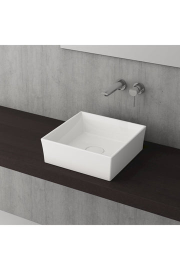  VESSEL KARE LAVABO 38X38 CM - PARLAK BEYAZ