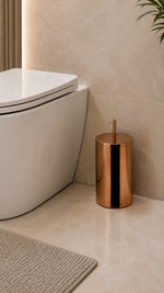 ÇÖP KOVASI PARLAK KOMPLE  PİRİNÇ PARLAK ROSE  (BA4014 031 RS-RS) - Küçük resim 2