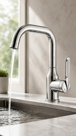 STELLO  LAVABO BATARYASI KROM  (VM-1401) - Küçük resim 2