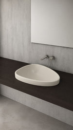 ETNA TEZGAH ÜSTÜ LAVABO 58 CM-MAT YASEMİN - Küçük resim 2