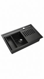 TEKA NOVA MULTİLEVEL GRANİT EVYE SİYAH 79X50 TEK G - Küçük resim 2