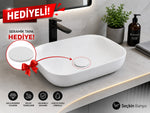 TEZGAH ÜSTÜ LAVABO 60*40 CM PREMIUM ESV-6260 - Küçük resim 4