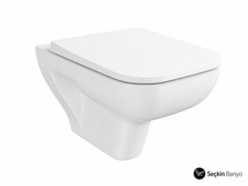VİTRA S20 SQUARE ASMA KLOZET SMOOTHFLUSH 52CM  BEY