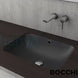  SCALA TEZGAH ALTI LAVABO 55 CM -MAT ANTRASİT