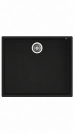 TEKA SQUARE TEZGAH ALTI GRANİT EVYE SİYAH 76X44 - Küçük resim 2
