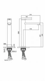 NEWARC BOLD ÇANAK TİPİ LAVABO BATARYASI - KROM - Küçük resim 3
