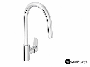 ARTEMA FLOW SOFT PULL-OUT EVİYE BAT. KROM