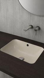 BOCCHI SCALA TEZGAH ALTI LAVABO 55 CM MAT YASEMİN(1006-007-0125) - Küçük resim 1