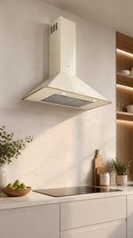 TEKA COUNTRY 90 cm DİKEY DAVLUMBAZ KREM - Küçük resim 2