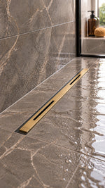 VALTEMO SLIMO BRUSHED GOLD 60 CM DUŞ KANALI - Küçük resim 2