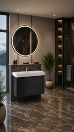 ETEJERLİ LAVABO 38*50 CM PARLA ESV-9950 - Küçük resim 1