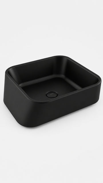 BOCCHI FIRENZE ÇANAK LAVABO - MAT SİYAH (1005-004-0125)