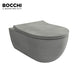 BOCCHI V-TONDO RIMLESS ASMA KLOZET - MAT  BETON