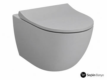  SENTO SLİM KLOZET KAPAĞI MAT TAŞ GRİ (120-476-009)