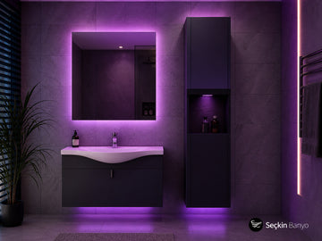 ETEJERLİ LAVABO 55 CM BASIC ESV-7055