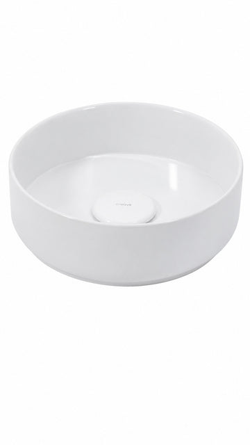 BOLD TEZGAHÜSTÜ LAVABO YUVARLAK 36 CM BEYAZ (6736)