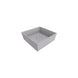  VESSEL KARE LAVABO 38X38 CM - MAT GRİ