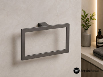  FLAT HALKA HAVLULUK SATEN FÜME(BA1019 005 BBN)