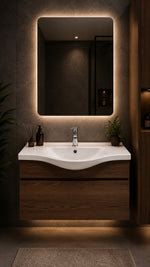 ETEJERLİ LAVABO 55 CM BASIC ESV-7055 - Küçük resim 1