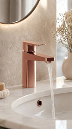 ARTEMA ROOT SQUARE LAVABO BATARYASI BAKIR (YÜKSEK) - Küçük resim 2