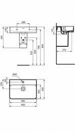 STRADA II TEZGAH ÜSTÜ LAVABO (T300001) - Küçük resim 4