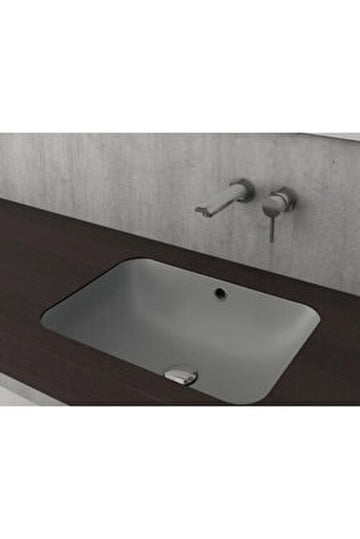 SCALA TEZGAH ALTI LAVABO 55 CM -MAT GRİ
