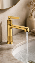 RETRO LAVABO BATARYASI MAT ALTIN (VM-2701) - Küçük resim 2
