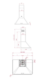 TEKA COUNTRY 90 cm DİKEY DAVLUMBAZ KREM - Küçük resim 3