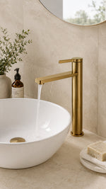NEWARC BOLD ÇANAK TİPİ LAVABO BATARYASI - ALTIN - Küçük resim 2