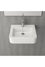 PARMA LAVABO 50 CM - PARLAK BEYAZ