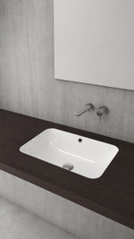 SCALA TEZGAH ALTI LAVABO 55 CM-PARLAK BEYAZ (1006-001-0125) - Küçük resim 1